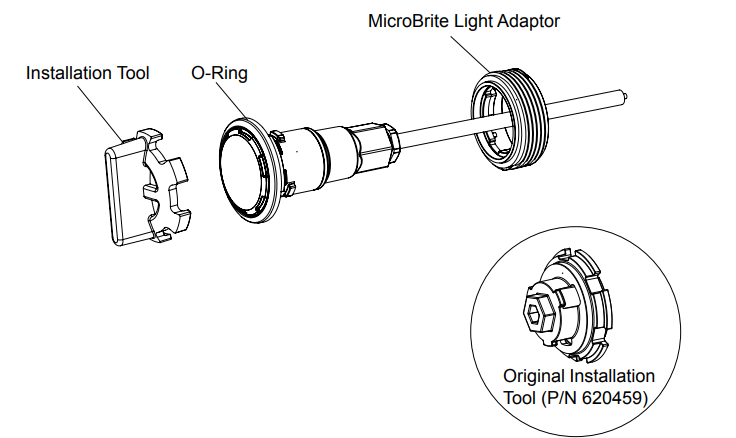 What do I do if the MicroBrite Color and White LED Pool and Spa Light ...